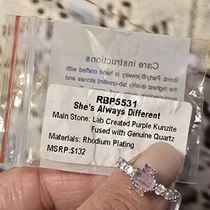 Bomb Party RBP5531 She's Always Different Ring
